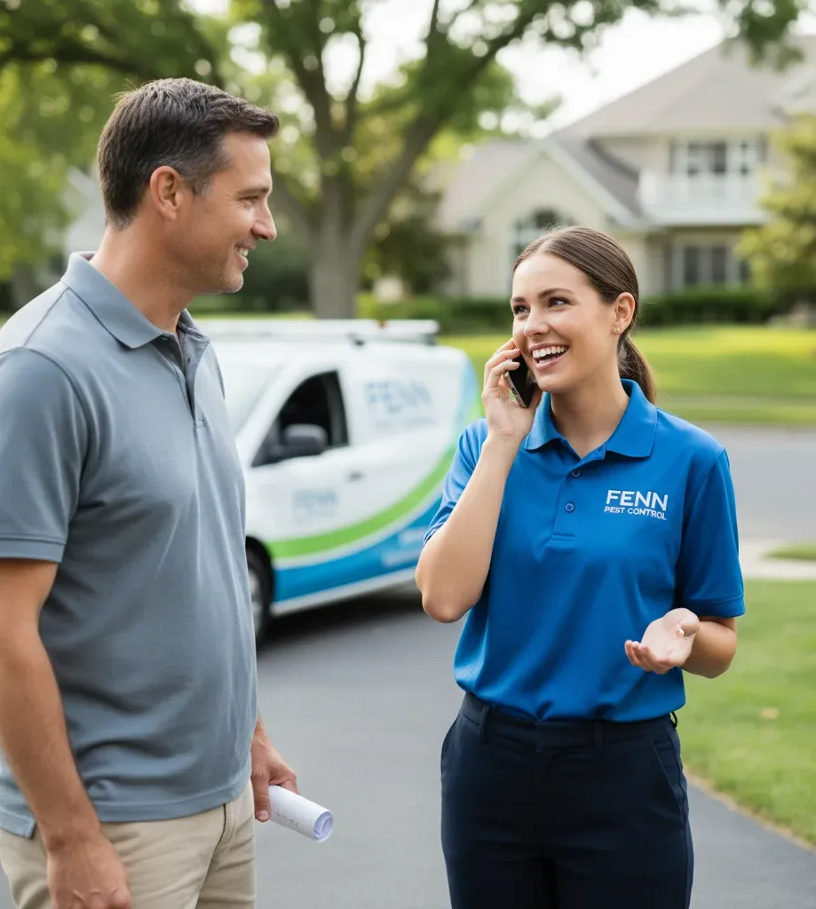 Fenn Pest Control customer support in Clark